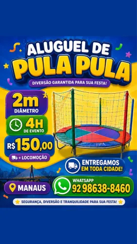 Alugamos Pula Pula 