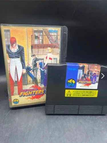 Cartucho neogeo aes ko 97 original na caixa