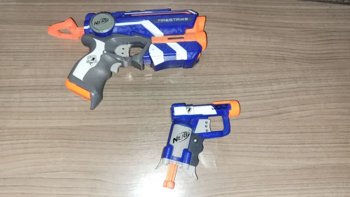 NERF Firestrike + NERF Jolt