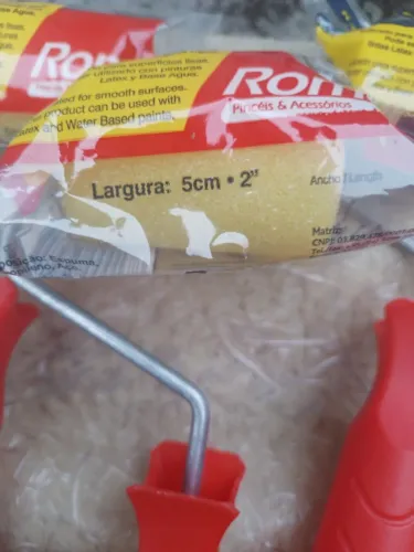 Rolo de espuma para pintura pacote com 10 unidades