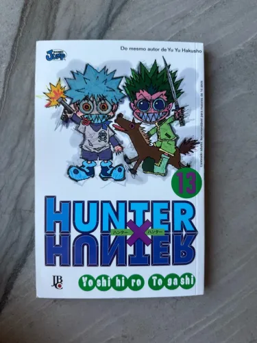 Mangá hunter x hunter 13 seminovo