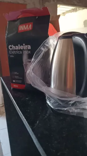 Chaleira elétrica Inox