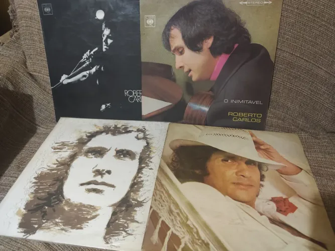 4 LP's Roberto Carlos