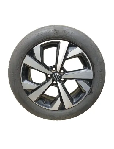 Roda C Pneu Aro 17 205 55 Vw Nivus Tsi 1.0 2024 