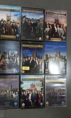 DVD downton abre série em inglês