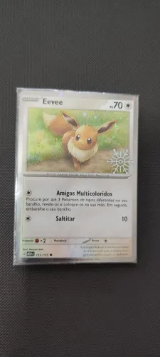 Eevee 133/165 Calendário de Festas de Fim de Ano Pokémon Promo