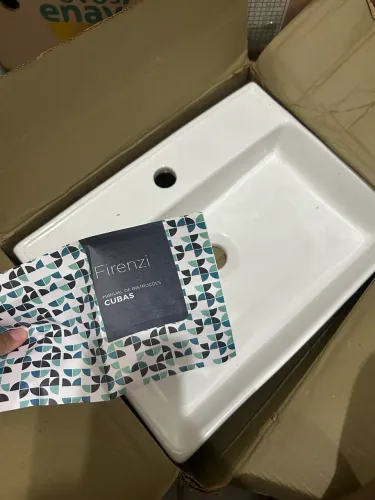 Cuba de porcelana de banheiro 