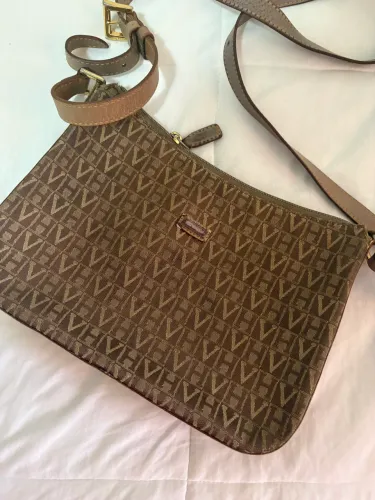 Bolsa marrom vintage Victor Hugo