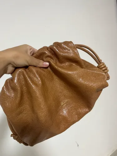 Bolsa luiza barcelos em couro tam medio