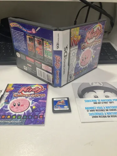 Jogo original Kirby Canvas Curse CIB Completo. Envio OLX PAY 