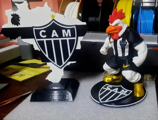 MASCOTE ATLÉTICO MG EM 3D