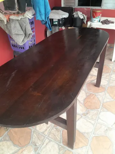 Mesa de pau Brasil madeira 
