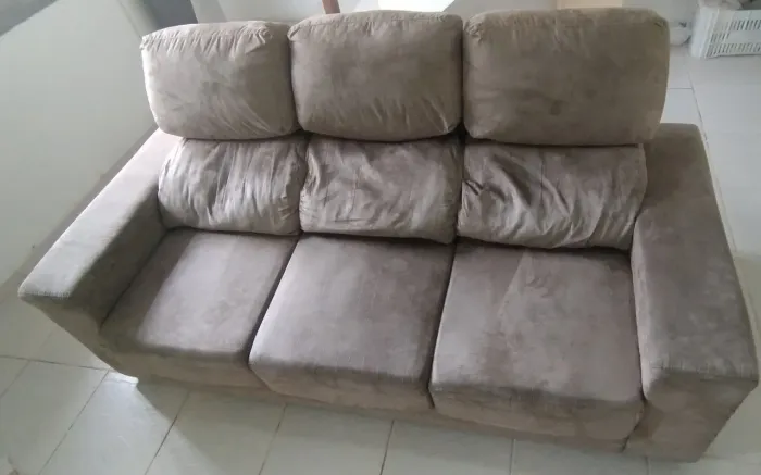 Sofá 3 lugares retrátil
