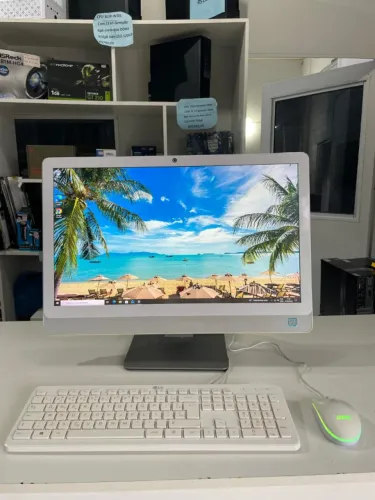 computador All In One  dell core i3 6ªger/ 8gb Ram/500gb+ssd 120gb/tela 24pol garantia nf
