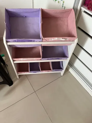 Organizador Montessoriano infantil menina
