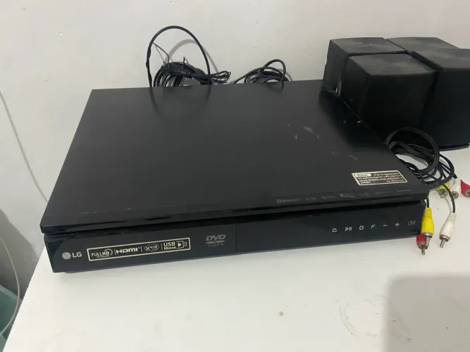 home theater LG 5.1 com DVD