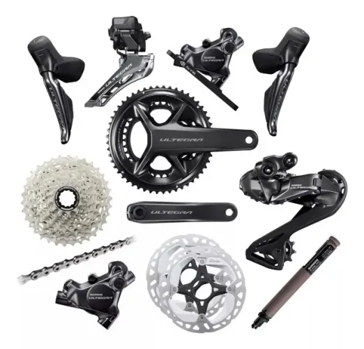 Grupo Shimano Ultegra R8170 Disco Eletrônico Di2 12V - NOVO COMPLETO