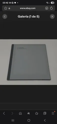 Vendo tablet ereader caderno digital Remarkable2