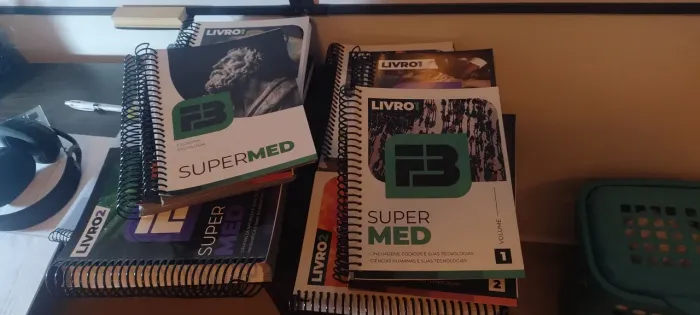 Coleção Completa SuperMed Farias Brito - Material Novo, Nunca Usado