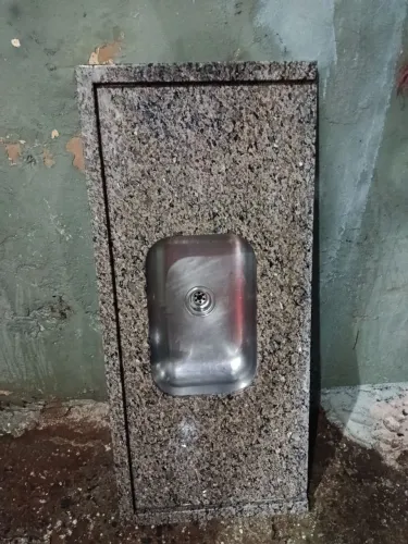 Pia de cozinha de mármore
