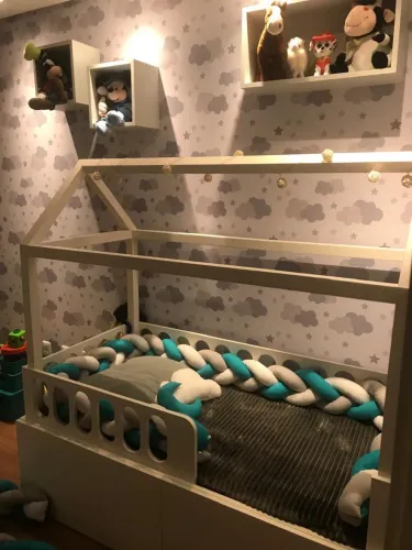 Cama Infantil Casinha Montessoriana