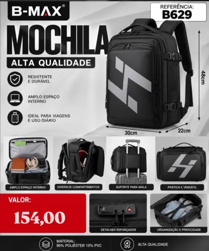 Mochila Bmax universitária