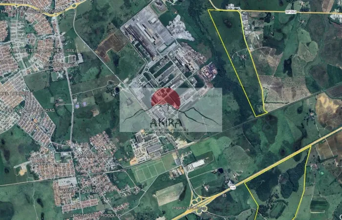 Vendo terreno industrial PLANO 500.000 m² em Roseira!!
