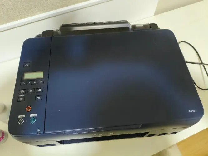 Impressora Multifuncional Canon Mega Tank G3160 - Tanque de Tinta Wi-Fi