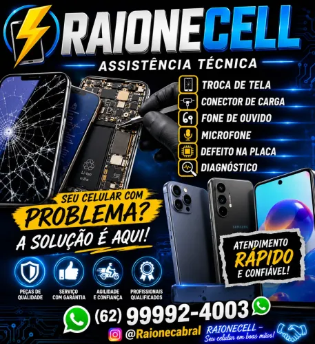 CELULAR QUEBROU CHAMA GENTE