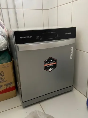 Lava louças 8 serviços Brastemp Cinza- BLF08BS