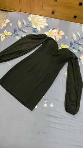 Vestido preto Tomara que caia, com alça em tela , G