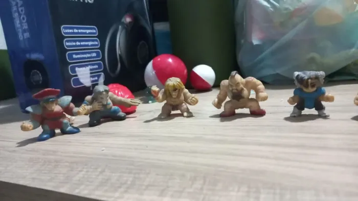 Bonecos do street fighter