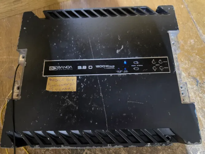 Módulo Banda 9.8D 1200W.RMS 4canais