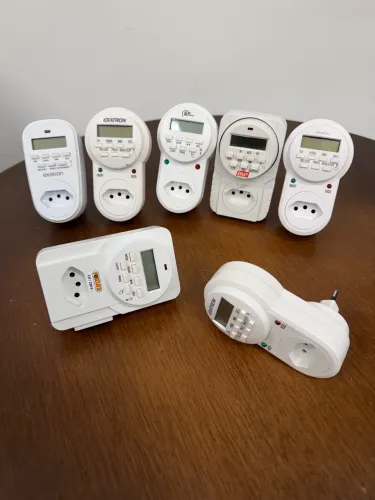 Temporizador digital bivolt unidade ou kit com 7