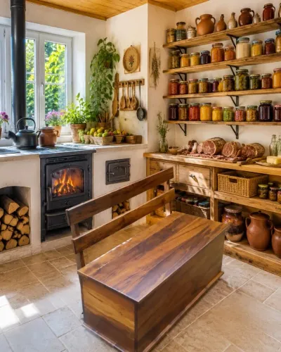 Caixa/ Caixote/ Bau De Lenha, Madeira Imbuia Envernizado, Fino Acabamento