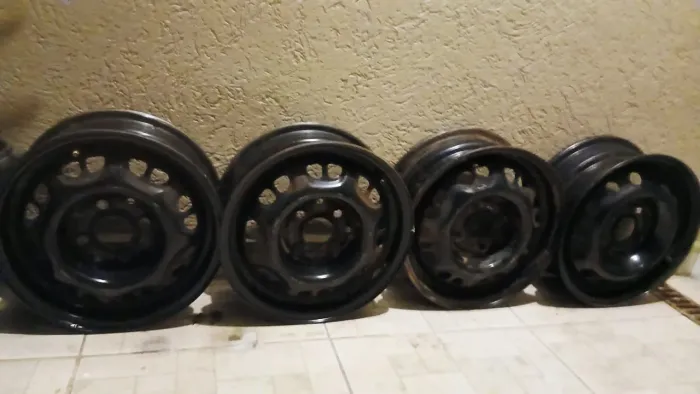 Conjunto de Rodas de ferro aro 13 Do Gol