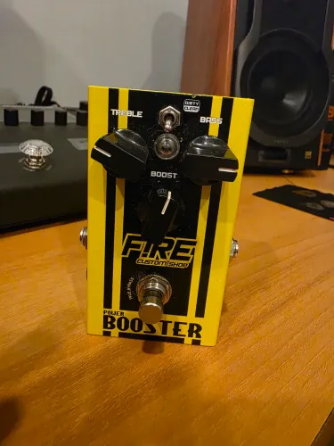 Pedal Fire Power Booster - Boost para Guitarra