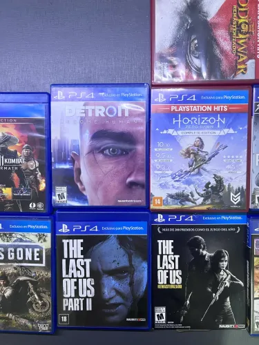 Lote de Jogos PS4 diversos títulos 11 jogos