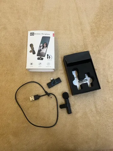 Microfone  K9 wireless