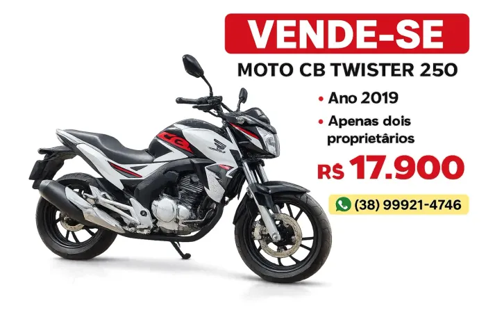 Vendo moto CB TWISTER 250