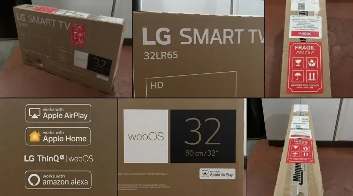Tv smart LG lacrada
