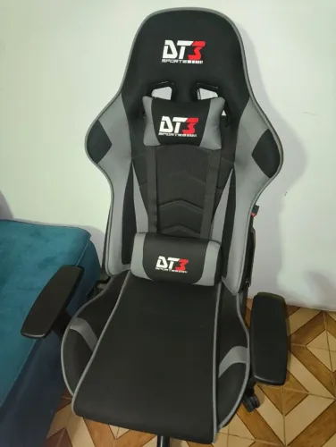 ? Cadeira Gamer DT3 Mizano Fabric Seminova - Excelente Custo-Benefício