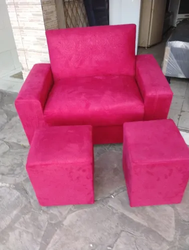 Sofá com buf