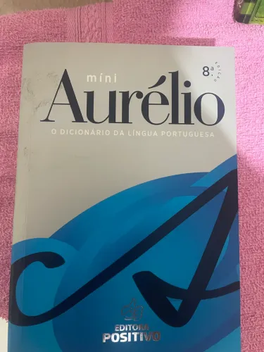 Mini Aurélio Dicionário língua portuguesa 