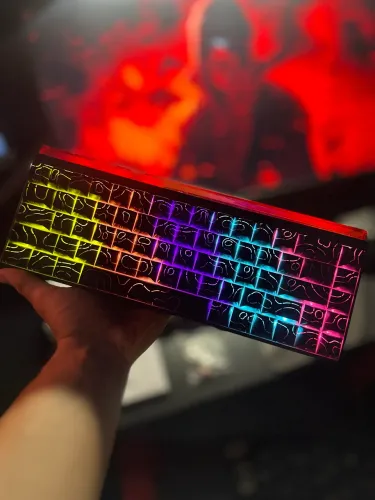 Teclado mecânico nk68