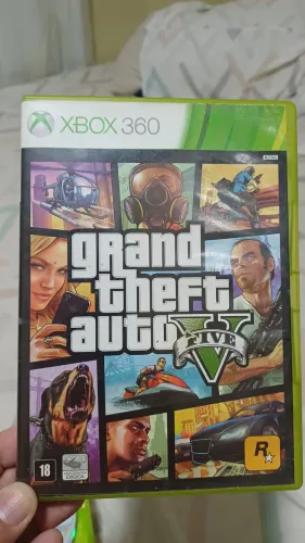 3 Jogos GTA5, Rayman Origins e South Park para Xbox 360 