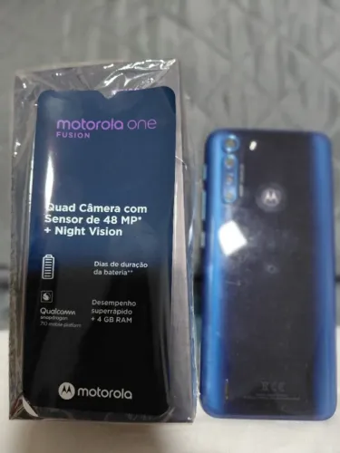 Celular motorola one fusion 64 gb,