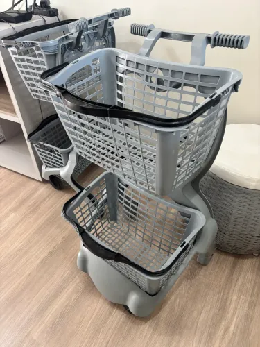 Carrinho Compras cesta removível