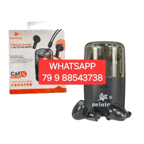 FONE SEM FIO BLUETOOTH ORIGINAL BASEUS JBL QCY PEINING HAYLOU XIAOMI