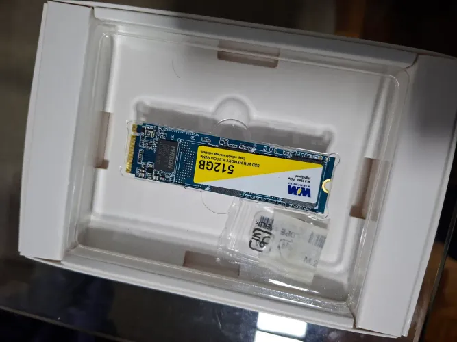 SSD Win Memory, 512GB, M.2 2280, PCIe NVMe, Leitura 2400MB/s, Gravacao 1700MB/s